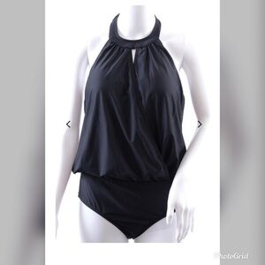 Athena one piece wrap bathing suit